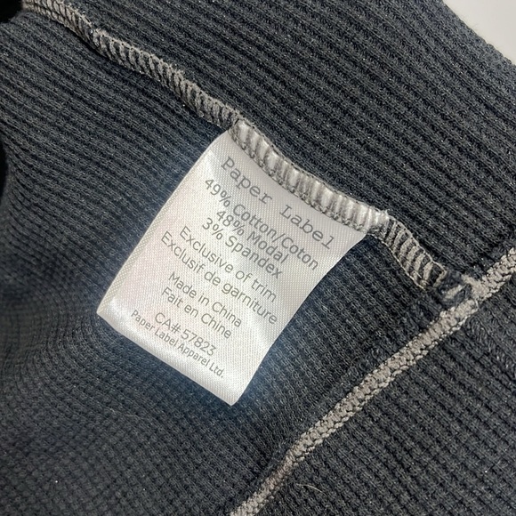 Paper label waffle robe medium - Picture 3 of 3